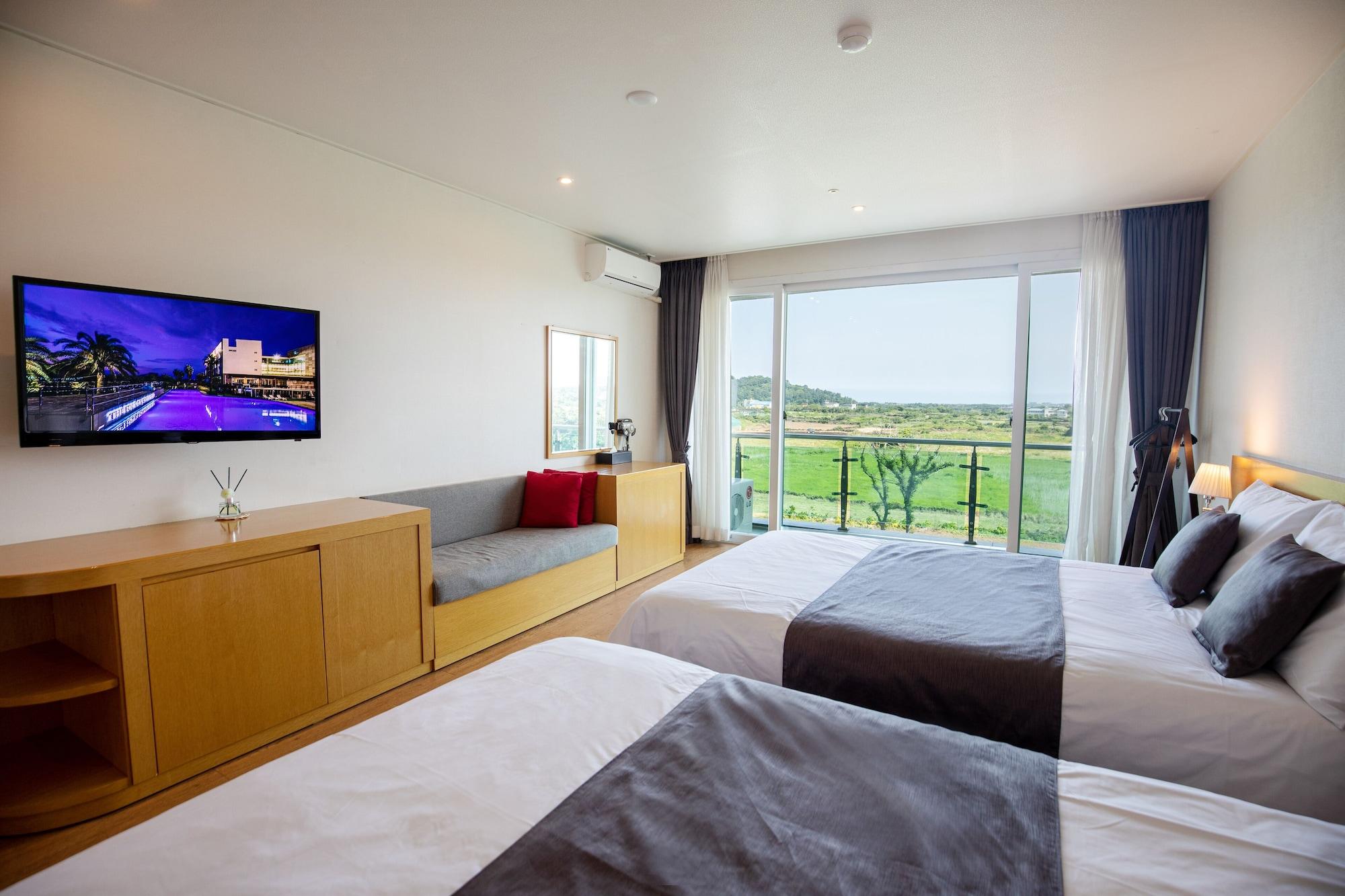 เดอะ โฟร์ เกรส รีสอร์ต Hotel เมืองเชจู ภายนอก รูปภาพ
